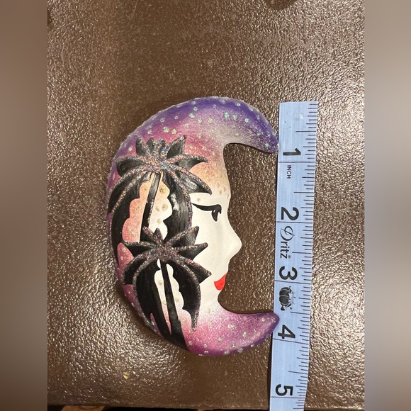 Italian Carnival Masks Vintage Venice Italy Carnevale Hand Painted - Picture 6 of 9